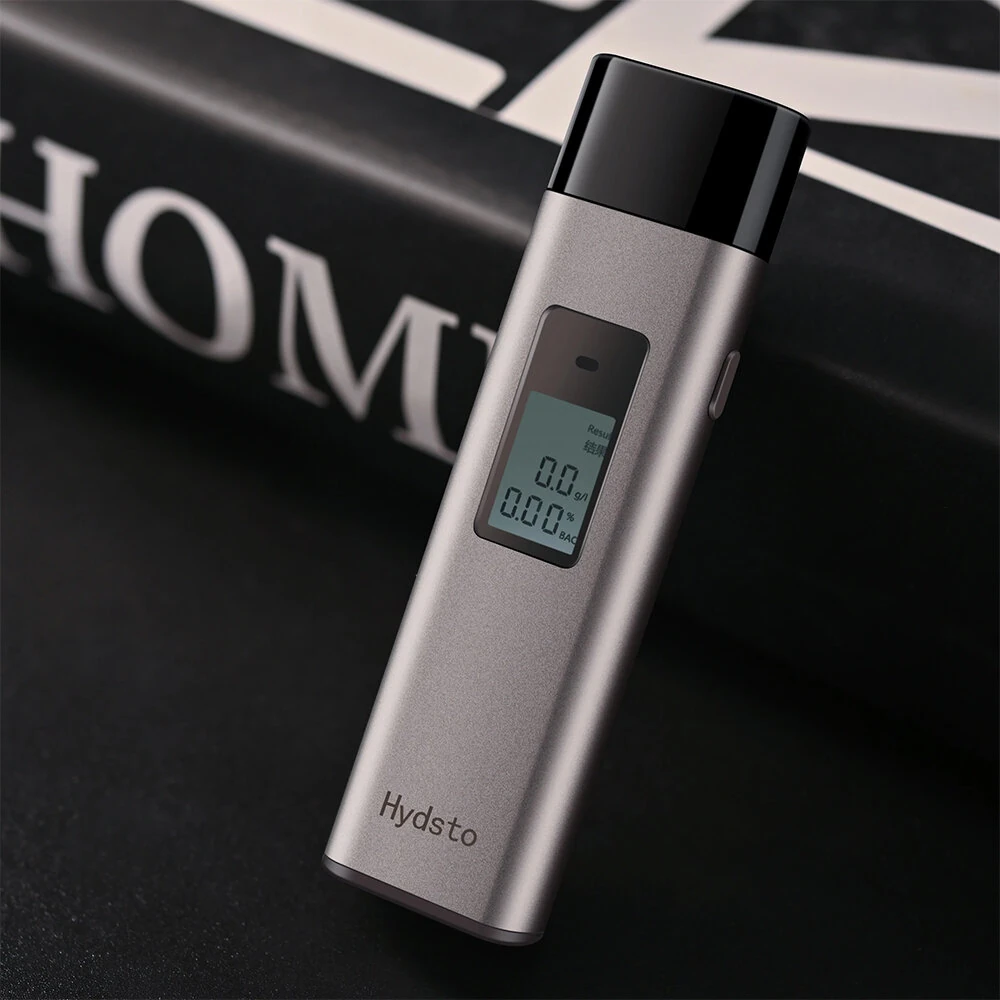 (image for) Lydsto Alcohol Tester Handheld Digital Breath Analyzer LCD Display Portable Mini Meter Blow Tester Detector Alcohol Meter